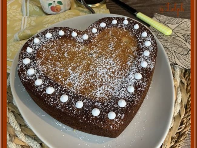 Gâteau moelleux à la confiture de mirabelles