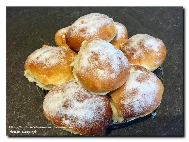 Beignets au sucre cuits au four