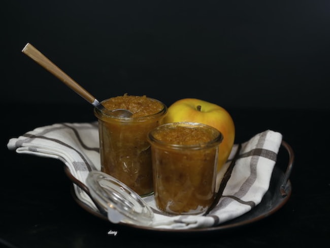 Beurre de pomme au sirop d'érable pour une tartinade