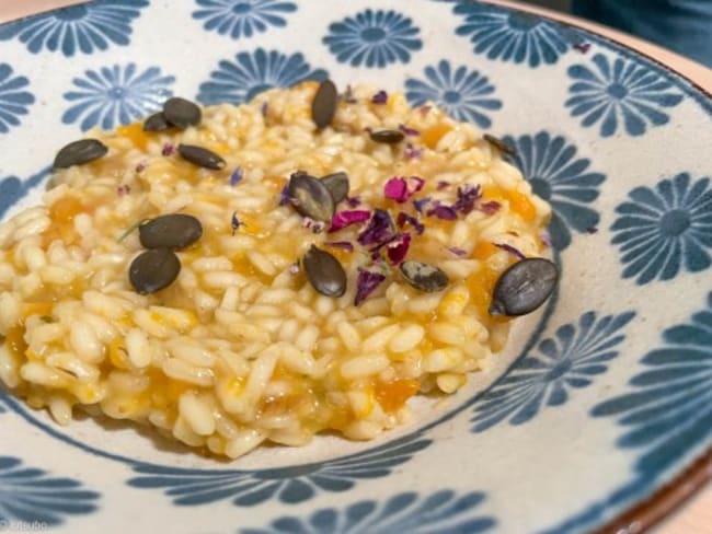 Risotto crémeux à la courge