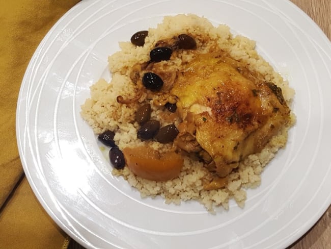 Recette de tajine de poulet au citron confit