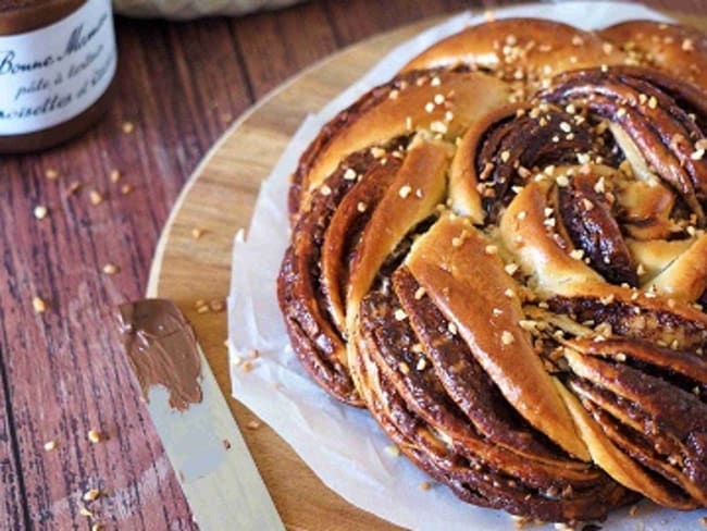 Babka Chocolat et Pralin