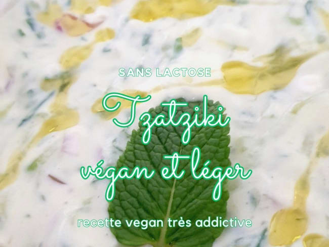 Tzatziki grec vegan et light