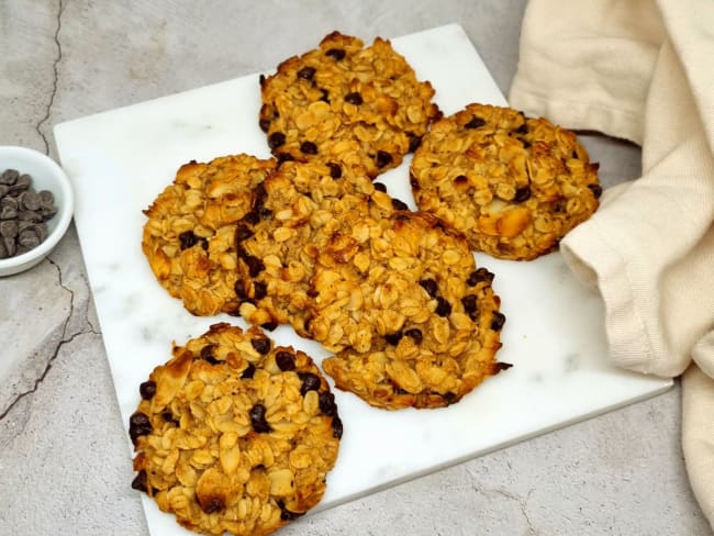 Cookies healthy ultra-simples aux flocons d'avoine