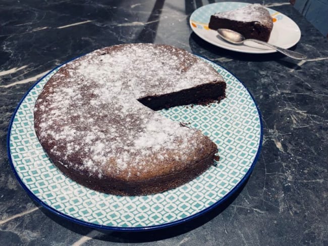 Torta caprese - Le gâteau au chocolat italien