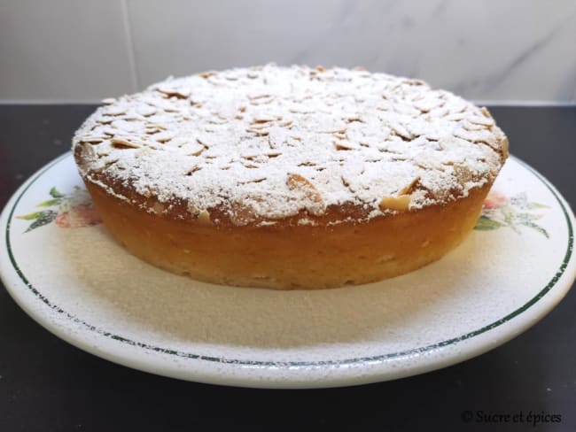 Gâteau amandes ricotta sans farine