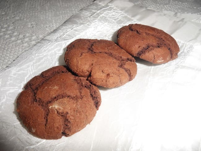 Cookies “nuage” légers au chocolat