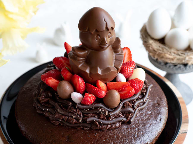 Gâteau de Pâques au chocolat