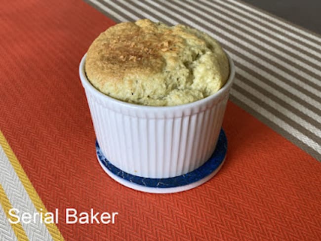 Soufflé au basilic