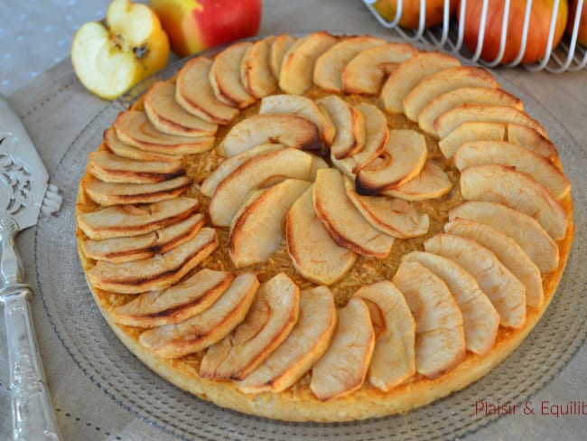 Tarte légère aux pommes sans pâte (Weight Watchers)