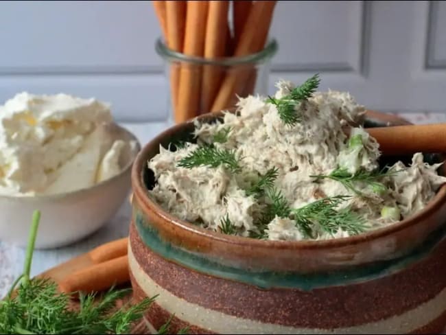 Rillettes de maquereau à l'aneth et au citron confit