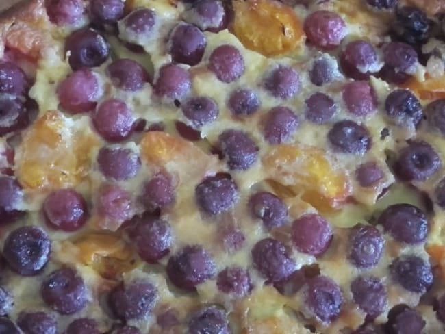 Clafoutis Abricerises... abricots et cerises !