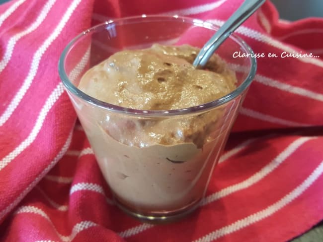 Mousse au chocolat allégée