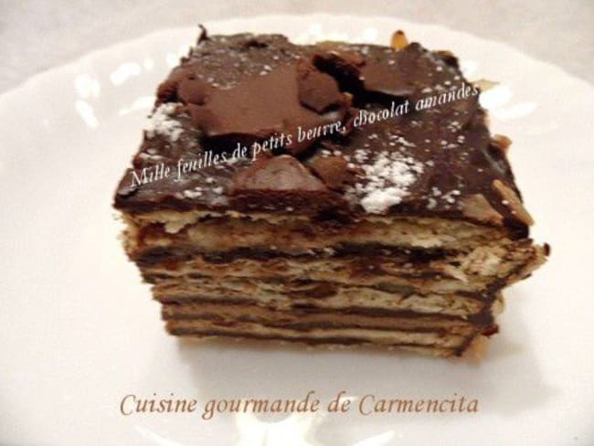 Mille feuilles de Petit Beurre