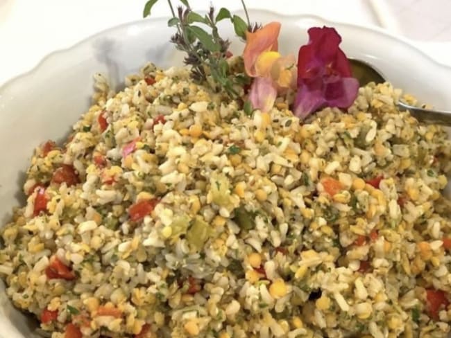 Salade de lentilles