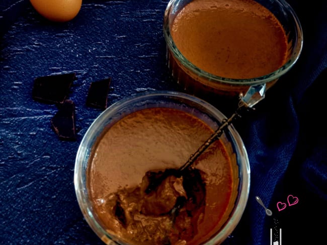 Flan aux oeufs au chocolat