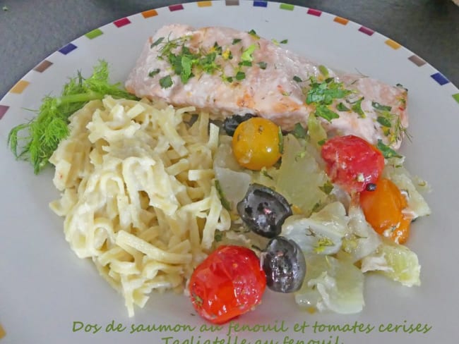 Dos de saumon au fenouil et tomates cerises : un plat de poisson léger