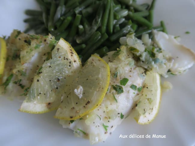 Dos de cabillaud rôti au citron - une recette simple et fraîche