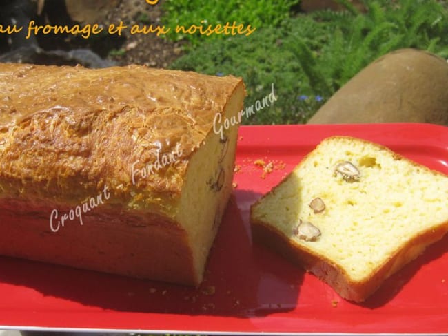 Cake au fromage et aux noisettes