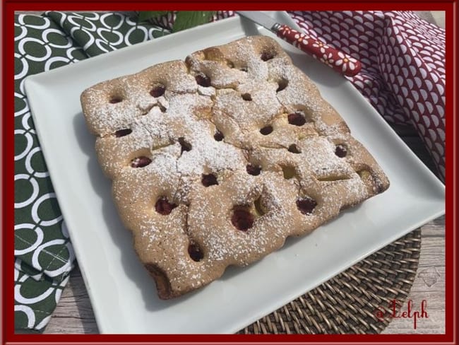 Gâteau aux framboises