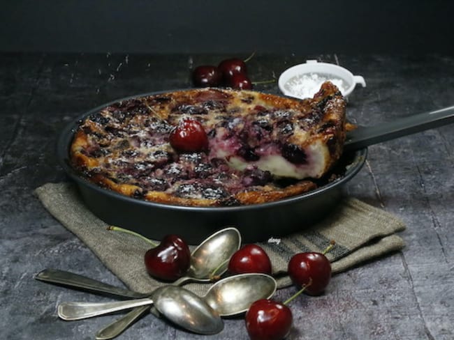 Le clafoutis aux cerises du Limousin