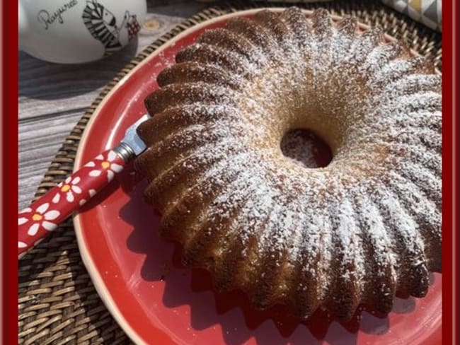 Gâteau madeleine d'après le Chef Pâtissier Christohe Michalak