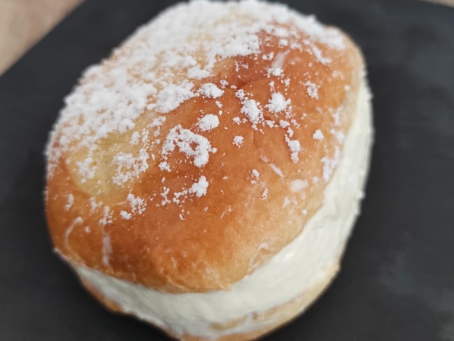 Maritozzi ou brioche à l’italienne chantilly