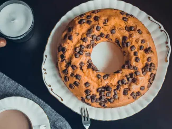 Gâteau Gourmand aux Pépites de Chocolat et Mascarpone