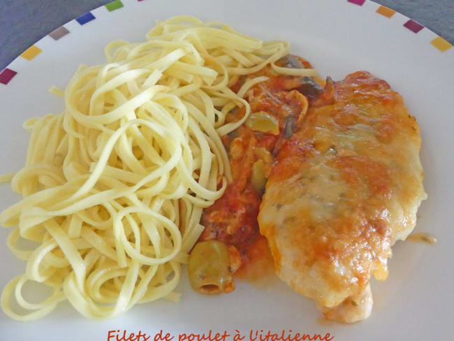 Filets de poulet à l'italienne