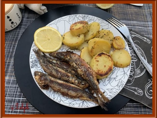 Sardines à la plancha