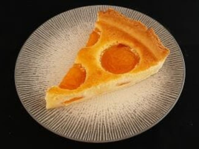 Tarte aux abricots frais