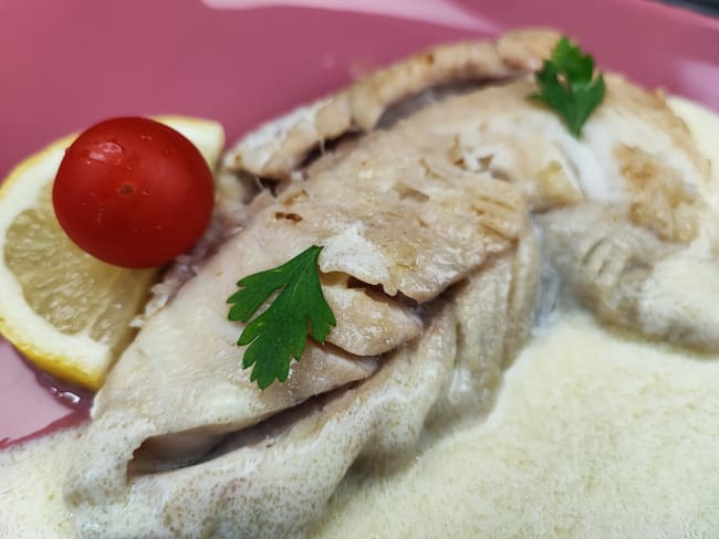 Filets de lieu noir au beurre citronné