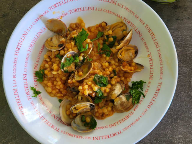 Fregola sarda alle vongole