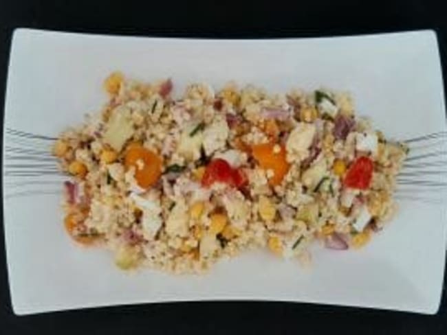 Salade de perles de blé tendres : recette Salade de perles tendres