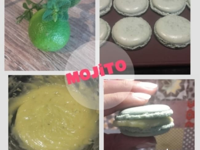 Macarons Mojito