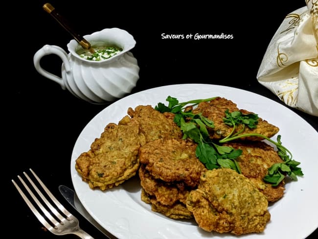 Beignets de chou-fleur au cumin et sauce yaourt au citron vert de Yotam Ottolenghi