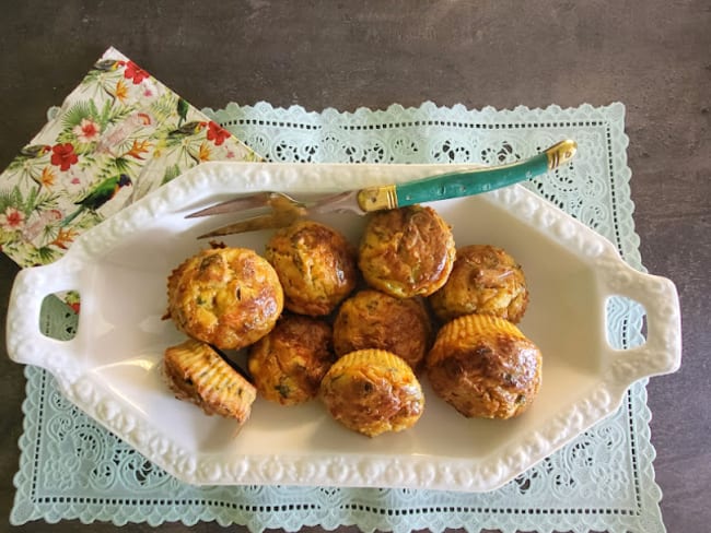 Muffins tomate et tzatziki