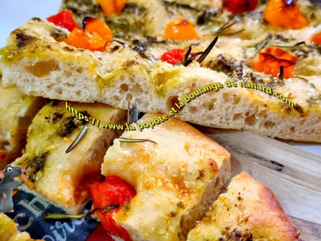 Focaccia de Fabrice Cottez