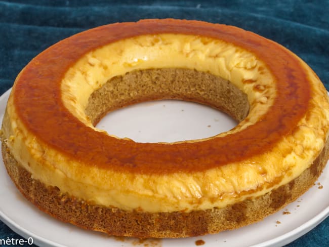 Gâteau flan à l’orange