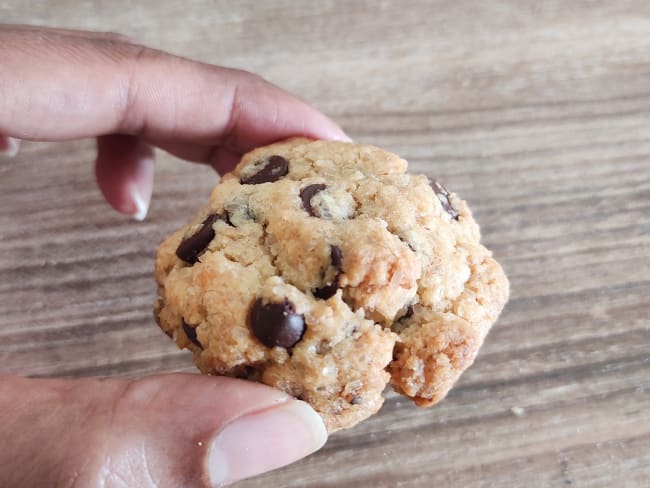 Cookies chocolat et noisettes