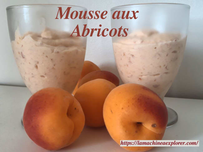 Mousse aux abricots à la ricotta