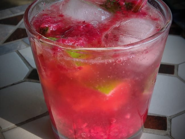 Mojito Framboise Menthe Citron Vert