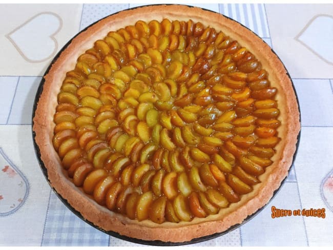 Tarte aux mirabelles