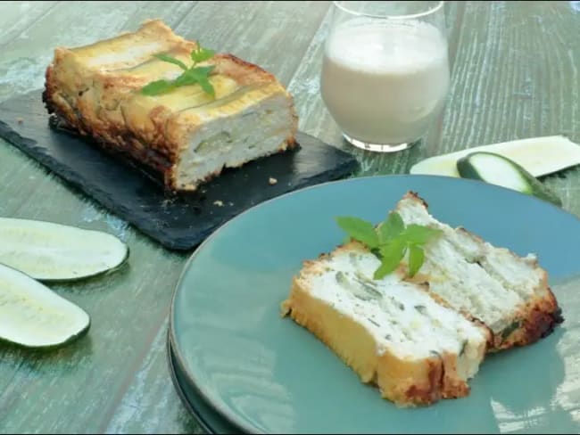 Terrine de courgettes au chèvre