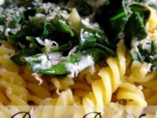 Pasta Bettes et Crème de Roquefort