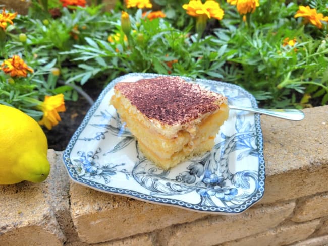 Tiramisu au citron pour ceux qui n'aiment pas le café