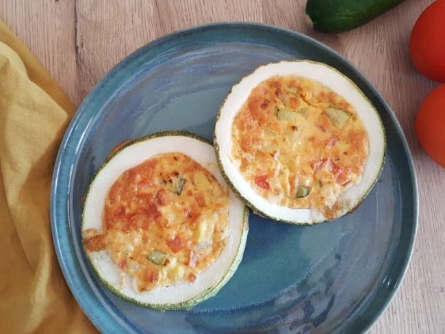 Petites tartelettes de courgettes du jardin