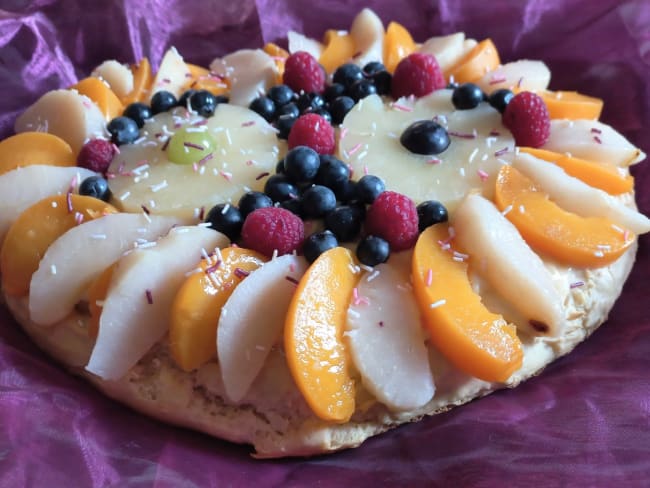 Fougasse d’Argelès-sur-Mer aux fruits