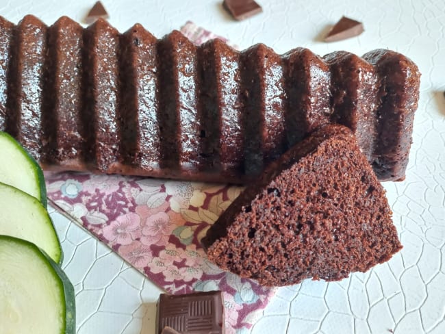 Cake chocolat courgette