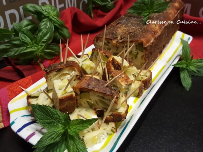 Cake aux courgettes et fromage feta